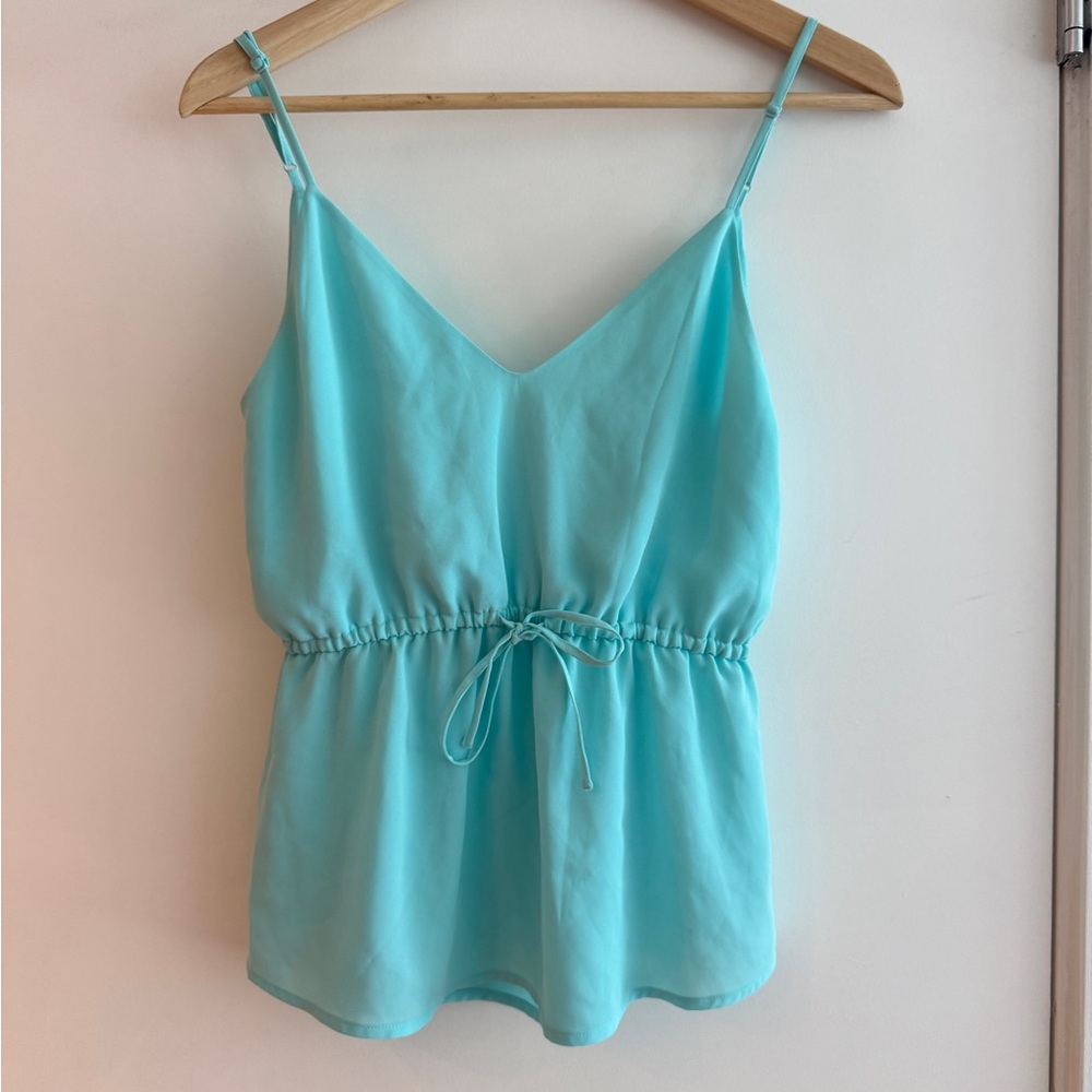 Aritzia Babaton Elegant Aqua Blue Women's Top